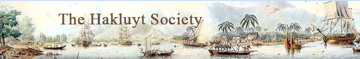 The Hakluyt Society - voyages of discovery